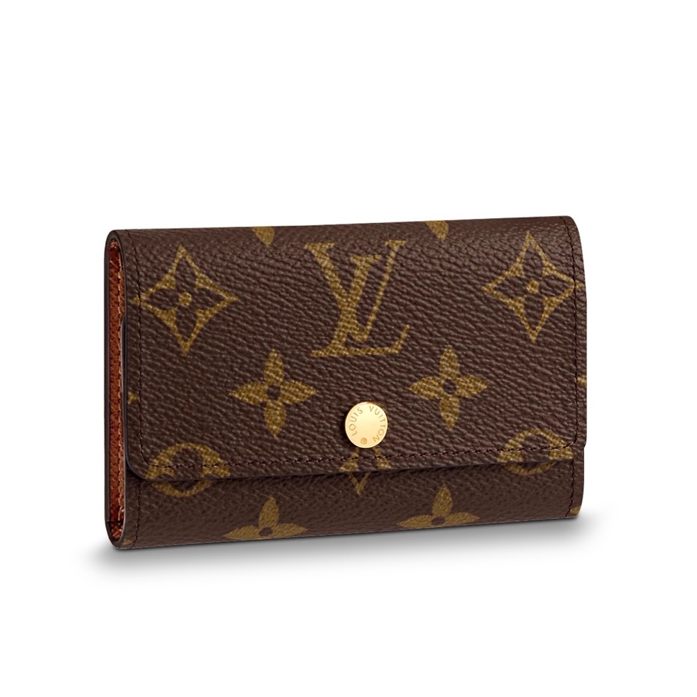 LOUIS VUITTON 6 KEY HOLDER | M62630 | LV MONOGRAM KEYCHAIN WALLET TRIFOLD